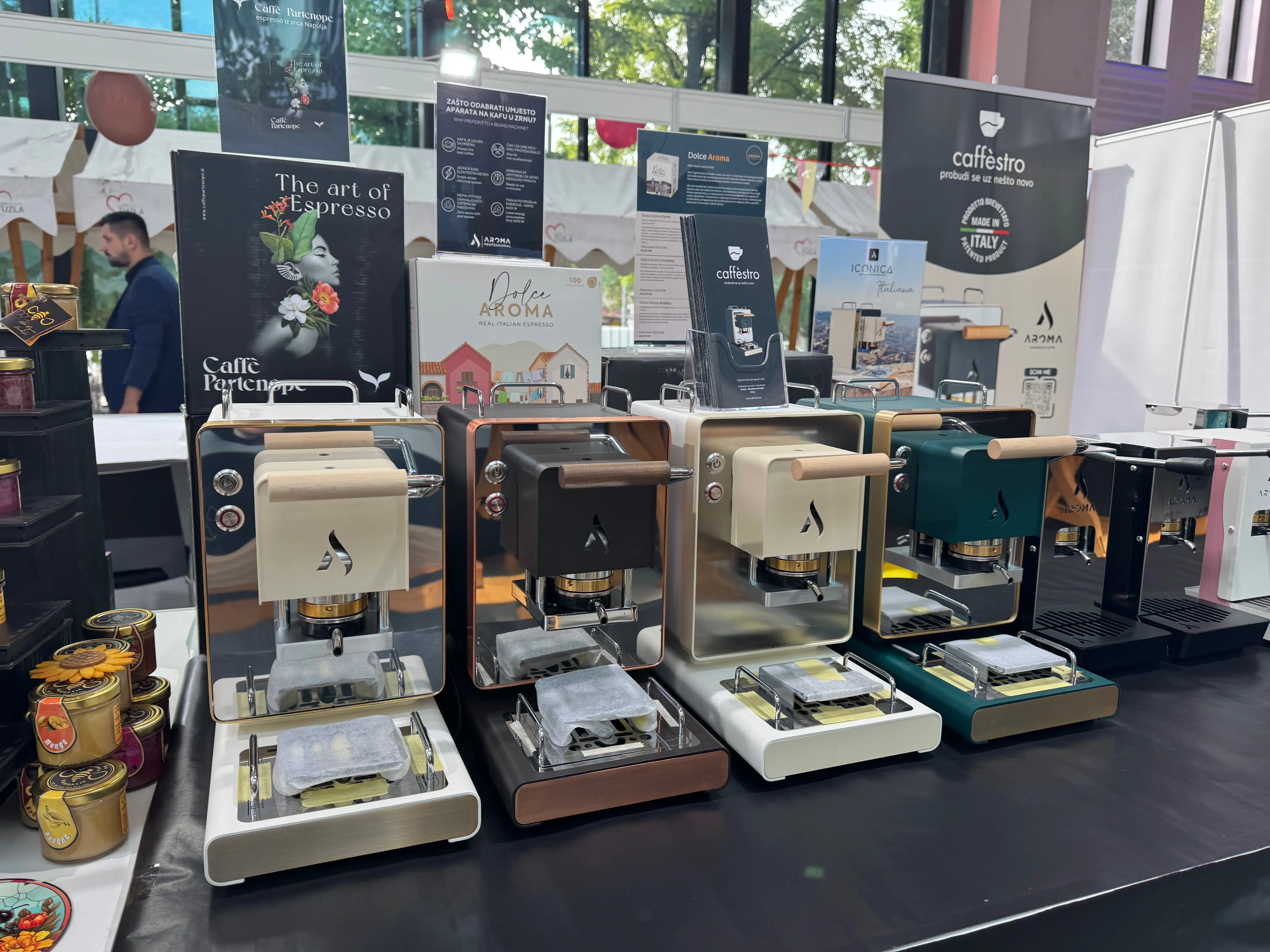Caffestro stand na sajmu kafe i čokolade u Tuzli